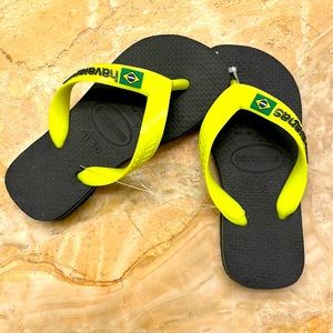 NWT Kids’ Havaianas Brazil Sandals